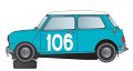 106 Austin Mini Cooper - Scalextric Slot 1.32 (7)